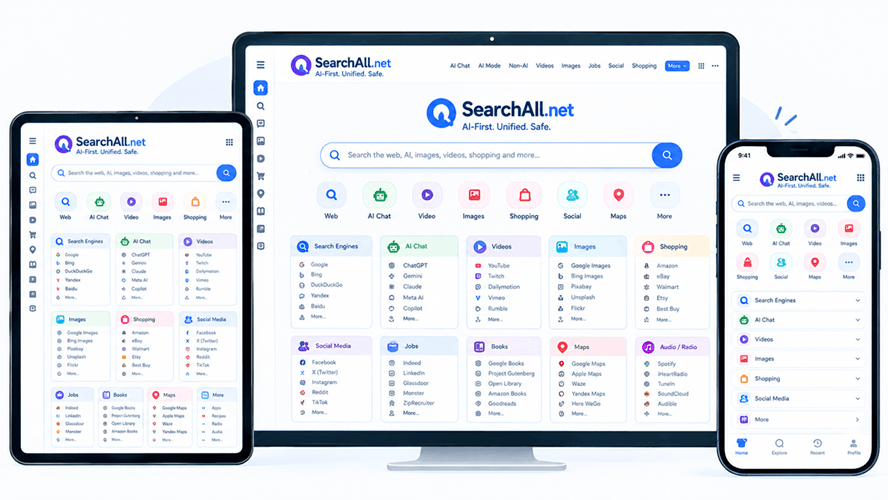 SearchAll.net Features